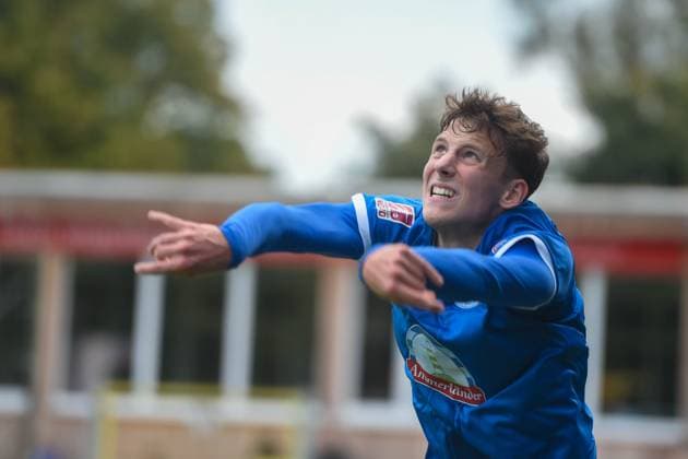 Fußball I Herren I Saison 2025-2026 I Regionalliga Nord I 11. Spieltag I SC Weiche Flensburg 08 - SSV Jeddeloh II I 27.09.2025 Philip Gramberg (4, SSV Jeddeloh II) Copyright: xLobeca JanxKirschnerx