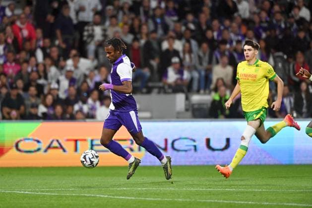 Toulouse FC v FC Nantes - Ligue 1 McDonald s 2025 2026 10 Yann GBOHO (tfc) during the Ligue 1 McDonald s match between Toulouse and Nantes at Stadium de Toulouse on September 27, 2025 in Toulouse, France. Toulouse France  Copyright: xFEPx 776348141