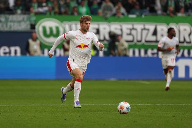VfL vs. Leipzig, 1. BL Wolfsburg, 27.09.2025, FUßBALL - VfL Wolfsburg vs. RB Leipzig, 1. BL, Saison 2025 26. Timo Werner (RB Leipzig) Wolfsburg