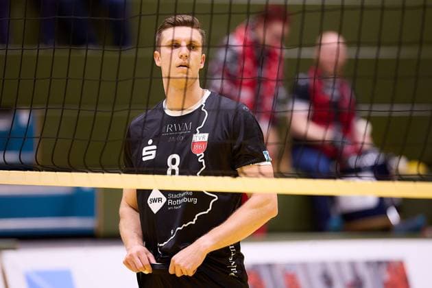 Niklas Lichtenauer (TV Rottenburg, 08) GER, TuS Kriftel vs. TV Rottenburg,Volleyball, 2. Bundesliga Sued, 3. Spieltag, Spielzeit 2025 2026, 27.09.2025 GER, TuS Kriftel vs. TV Rottenburg,Volleyball, 2. Bundesliga Sued, 3. Spieltag, Spielzeit 2025 2026, 27.09.2025 Kriftel Copyright: xEibner-Pressefoto GeraldxOelze-dexStoppanyx EP_ODS