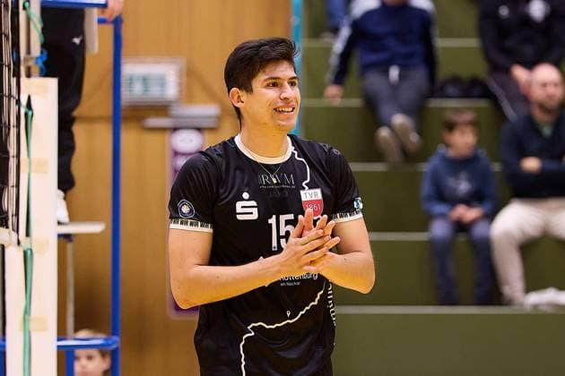 Philipp Friedrich (TV Rottenburg, 15) GER, TuS Kriftel vs. TV Rottenburg,Volleyball, 2. Bundesliga Sued, 3. Spieltag, Spielzeit 2025 2026, 27.09.2025 GER, TuS Kriftel vs. TV Rottenburg,Volleyball, 2. Bundesliga Sued, 3. Spieltag, Spielzeit 2025 2026, 27.09.2025 Kriftel Copyright: xEibner-Pressefoto GeraldxOelze-dexStoppanyx EP_ODS