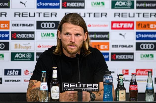 MOENCHENGLADBACH, GERMANY - 27 SEPTEMBER, 2025: Eugen Polanski, coach - The football match of Bundesliga Borussia Moenchengladbach vs Eintracht Frankfurt at Borussia Park.  Copyright: xVITALIIxKLIUIEVx