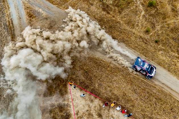 Sport Bilder des Tages W2RC - BP RALLY-RAID PORTUGAL 2025 200 AL-ATTIYAH Nasser (qat), LURQUIN Fabian (bel), The Dacia Sandriders, Dacia Sandrider, FIA W2RC, action during the Stage 4 of the BP Rally-Raid Portugal 2025, 4th round of the 2025 WR2C on September 27, 2025 between Badajoz, Spain and Lisboa, Portugal - LisboaPortugal  Copyright: xPauloxMariax