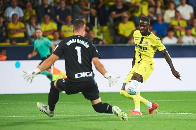Nicolas Pepe (Villarreal CF) during the LaLiga EA Sports match between Villarreal CF and Athletic Club at Estadio de la Ceramica on September 27, 2025 in Villarreal, Spain. (Photo by Maria Jose Segovia DeFodi Images) Nicolas Pepe Villarreal CF during the LaLiga EA Sports match between Villarreal CF and Athletic Club at Estadio de la Ceramica on September 27, 2025 in Villarreal, Spain Photo by Maria Jose Segovia DeFodi Images