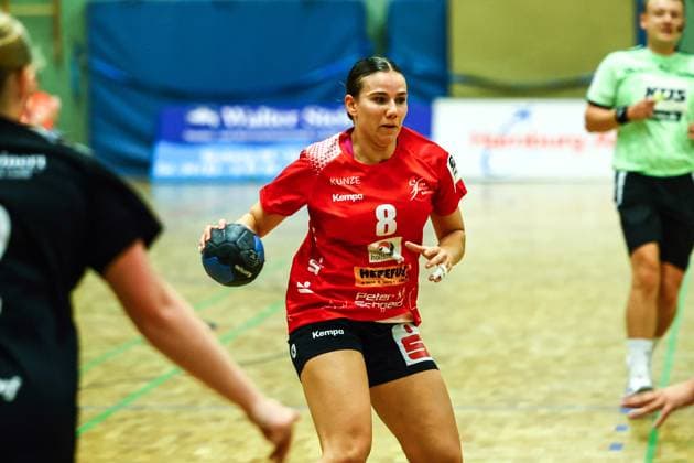 Handball I Frauen I Saison 2025 2026 I 3.Liga Nord I 3 Spieltag I SV Henstedt-Ulzburg - TV Hannover-Badenstedt I 27.09.2025 Marlen Wills (8, TV Hannover-Badenstedt) Copyright: xLobeca RalfxHomburgx