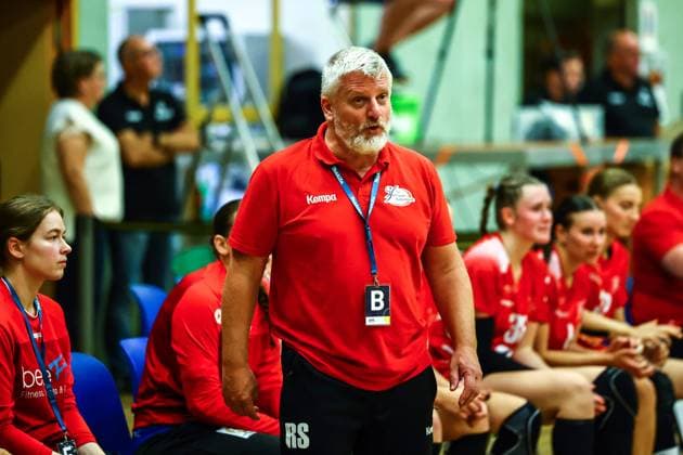 Handball I Frauen I Saison 2025 2026 I 3.Liga Nord I 3 Spieltag I SV Henstedt-Ulzburg - TV Hannover-Badenstedt I 27.09.2025 Roland Schwörer (TV Hannover-Badenstedt) Copyright: xLobeca RalfxHomburgx