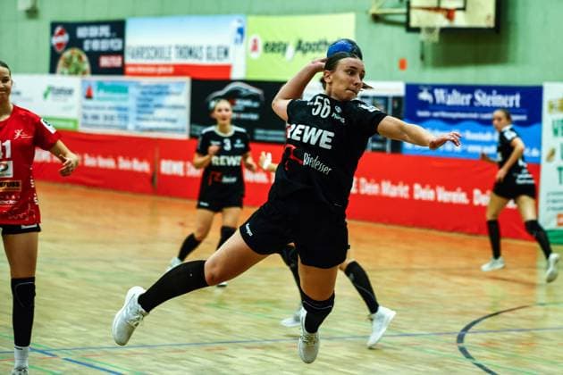 Handball I Frauen I Saison 2025 2026 I 3.Liga Nord I 3 Spieltag I SV Henstedt-Ulzburg - TV Hannover-Badenstedt I 27.09.2025 Jana Schmütz (56, SV Henstedt-Ulzburg) Copyright: xLobeca RalfxHomburgx