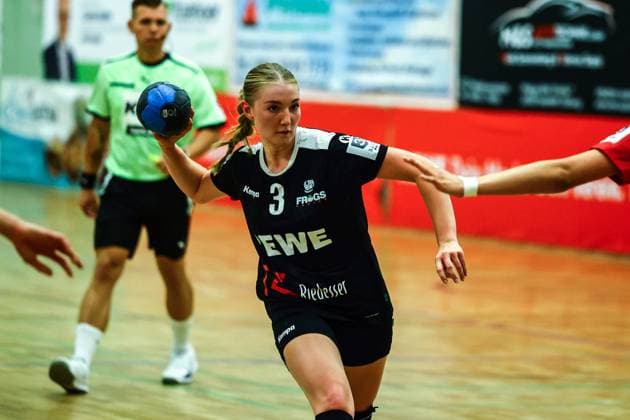 Handball I Frauen I Saison 2025 2026 I 3.Liga Nord I 3 Spieltag I SV Henstedt-Ulzburg - TV Hannover-Badenstedt I 27.09.2025 Emma Hüge (3, SV Henstedt-Ulzburg) Copyright: xLobeca RalfxHomburgx