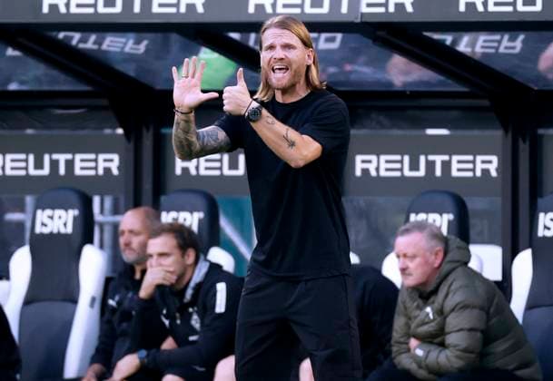 POLANSKI Eugen Team Borussia Moenchengladbach DFL Bundesliga Saison 2025-2026 Spiel Borussia Moenchengladbach - Frankfurt 4 : 6 am 27. 09. 2025 in Moenchengladbach DFL REGULATIONS PROHIBIT ANY USE OF PHOTOGRAPHS as IMAGE SEQUENCES and or QUASI-VIDEO Copyright: xLacixPerenyix