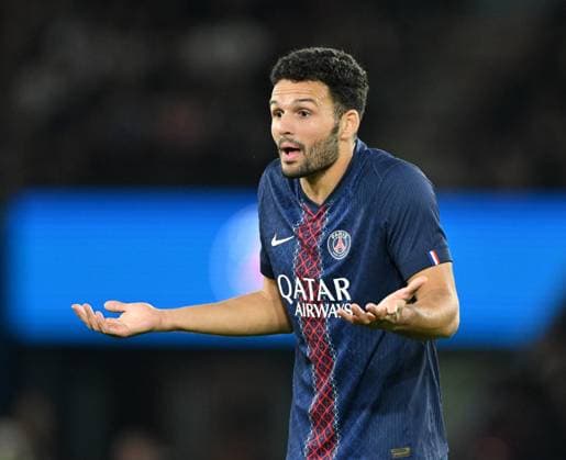 French Ligue 1: PSG vs Auxerre PARIS, FRANCE - SEPTEMBER 27: Goncalo Ramos of Paris Saint-Germain reacts during the French L1 football match between Paris Saint-Germain (PSG) and Auxerre at Parc des Princes stadium in Paris, France on September 27, 2025. Mustafa Yalcin Anadolu Paris France. Editorial use only. Please get in touch for any other usage.  Copyright: x2025xAnadoluxMustafaxYalcinx