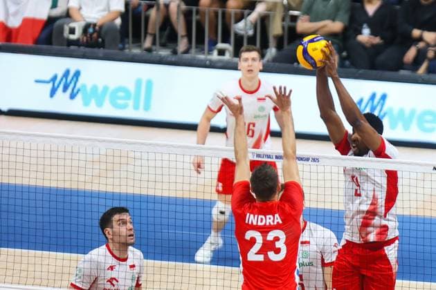 2025.09.28 Pasay City Manila siatkowka mezczyn Mistrzostwa Swiata FIVB 2025 Czechy - Polska N z FIVB Men s World Championship, WM, Weltmeisterschaft 2025 Czechia - Poland third place match bronze medalist mecz o trzecie miejsce medale brazowwe Wilredo Leon Bartosz Kurek radosc zwyciestwo winner win kibice Nicola Grbic doping Kamil Semeniuk Marcin Komenda Jakub Kochanowski Norbert Huber Bartosz Kurek Wilfredo Leon Jakub Popiwczak Foto Szymon Gorski PressFocus 2025.09.28 Pasay City Manila volleyball men FIVB Men s World Championship 2025 Czechy - Polska FIVB Men s World Championship 2025 Czechia - Poland third place match bronze medalist mecz o trzecie miejsce medale brazowwe Wilredo Leon Bartosz Kurek radosc zwyciestwo winner win kibice Nicola Grbic doping Kamil Semeniuk Marcin Komenda Jakub Kochanowski Norbert Huber Bartosz Kurek Wilfredo Leon Jakub Popiwczak Credit: Szymon Gorski PressFocus NEWSPIX.PL --- newspix.pl 