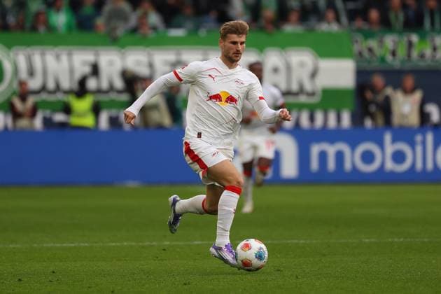 VfL vs. Leipzig, 1. BL Wolfsburg, 27.09.2025, FUßBALL - VfL Wolfsburg vs. RB Leipzig, 1. BL, Saison 2025 26. Timo Werner (RB Leipzig) Wolfsburg