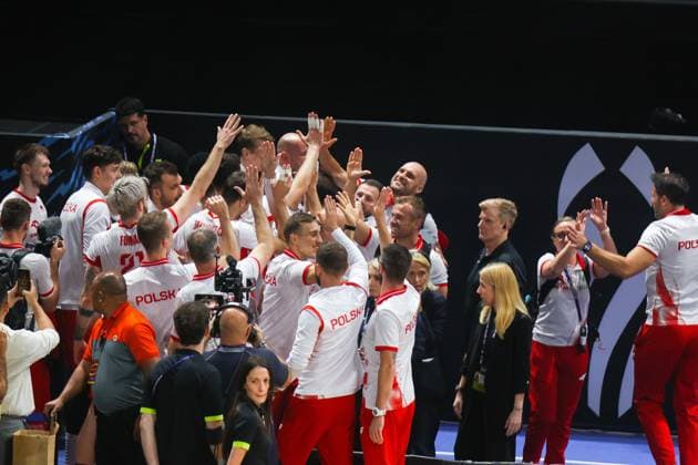 2025.09.28 Pasay City Manila siatkowka mezczyn Mistrzostwa Swiata FIVB 2025 Czechy - Polska N z FIVB Men s World Championship, WM, Weltmeisterschaft 2025 Czechia - Poland third place match bronze medalist mecz o trzecie miejsce medale brazowwe Wilredo Leon Bartosz Kurek radosc zwyciestwo winner win kibice Nicola Grbic doping Kamil Semeniuk Marcin Komenda Jakub Kochanowski Norbert Huber Bartosz Kurek Wilfredo Leon Jakub Popiwczak Foto Szymon Gorski 2025.09.28 Pasay City Manila volleyball men FIVB Men s World Championship 2025 Czechy - Polska FIVB Men s World Championship 2025 Czechia - Poland third place match bronze medalist mecz o trzecie miejsce medale brazowwe Wilredo Leon Bartosz Kurek radosc zwyciestwo winner win kibice Nicola Grbic doping Kamil Semeniuk Marcin Komenda Jakub Kochanowski Norbert Huber Bartosz Kurek Wilfredo Leon Jakub Popiwczak Credit: Szymon Gorski NEWSPIX.PL --- newspix.pl 