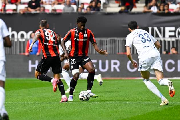 FOOTBALL : OGC Nice VS Paris FC - Ligue 1 McDonald s - 28 09 2025 Mohamed-Ali Cho (OGC Nice) - Ligue 1 McDonald™s match between OGC Nice and Paris Football Club on September 28, 2025 at the Allianz Riviera Stadium in Nice. NiceFrance  Copyright: xWilliamxCannarellax