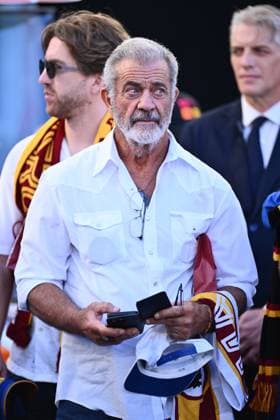 Dc Roma 28 09 2025 - campionato di calcio serie A Roma-Hellas Verona foto Domenico Cippitelli Image nella foto: Mel Gibson 