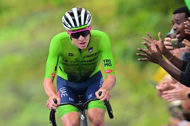 POGAÄaAR Tadej (Tadej Pogacar), Slowenien, Slovenia Men Elite Road Race Rwanda 2025 POGAÄaAR Tadej (Tadej Pogacar), Slowenien, Slovenia Straßenrennen Männer UCI-Straßenweltmeisterschaften 2025 in Kigali Ruanda. 92nd World Championships ME - Road Race (WC) One day race Kigali (267.5km) 2025 UCI Road World Championships Kigali Rwanda 28.09.2025