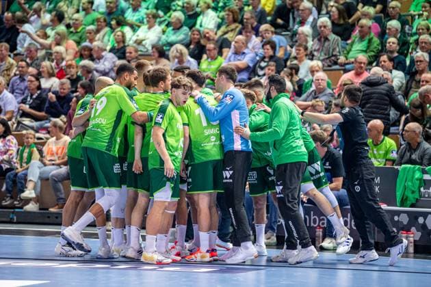Handball Bundesliga; HSG Wetzlar - GWD Minden, 28.09.25 HSG Wetzlar Handball Bundesliga; HSG Wetzlar - GWD Minden: Wetzlar, 28.09.25 Copyright: xBEAUTIFULxSPORTS Roeczeyx