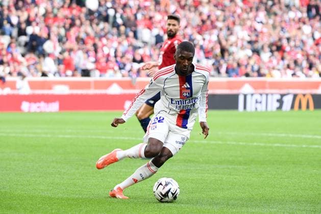 Lille OSC v Olympique Lyonnais - Ligue 1 McDonald s 2025 2026 22 Clinton MATA PEDRO LOURENCO (ol) during the Ligue 1 McDonald s match between Lille and Lyon at Stade Pierre Mauroy on September 28, 2025 in Lille, France. Lille France  Copyright: xFEPx 776348143