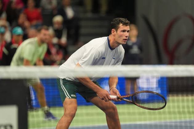TENNIS : CO Met Orleans Open 2025 - Finale - ATP, Tennis Herren Challenger Tour 125 - 28 09 2025 josh Paris (GBR) during the CO Met OrlÃ ans Open 2025 final, ATP Challenger Tour 125 tennis tournament on 28 September 2025 at CO Met Arena in OrlÃ ans, France - Photo Alexandre Martins Psnewz  Copyright: xALEXANDRExMARTINSx