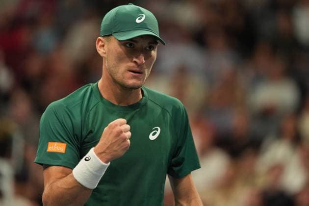 TENNIS : CO Met Orleans Open 2025 - Finale - ATP, Tennis Herren Challenger Tour 125 - 28 09 2025 RaphaÃ«l Collignon (BEL) during the CO Met OrlÃ ans Open 2025 final, ATP Challenger Tour 125 tennis tournament on 28 September 2025 at CO Met Arena in OrlÃ ans, France - Photo Alexandre Martins Psnewz  Copyright: xALEXANDRExMARTINSx
