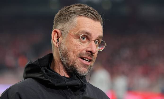Co Trainer Sebastian Bönig ersetzt den rot gesperrten Trainer Steffen Baumgart Fußball Fussball Bundesliga Herren DFL 5. Spieltag Saison 2025 2026 28.09.2025 1.FC Union Berlin FCU vs. Hamburger SV HSV DFL regulations prohibit any use of photographs as image sequences and or quasi-video.