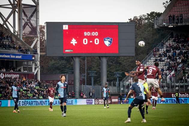 FOOTBALL: Ligue 1 Metz vs L Havre. 6me journee 28 09 2025 STADE SAINT-SYMPHORIEN Match tule entre Metz et L Havre  Copyright: xElyxandroxCEGARRAx