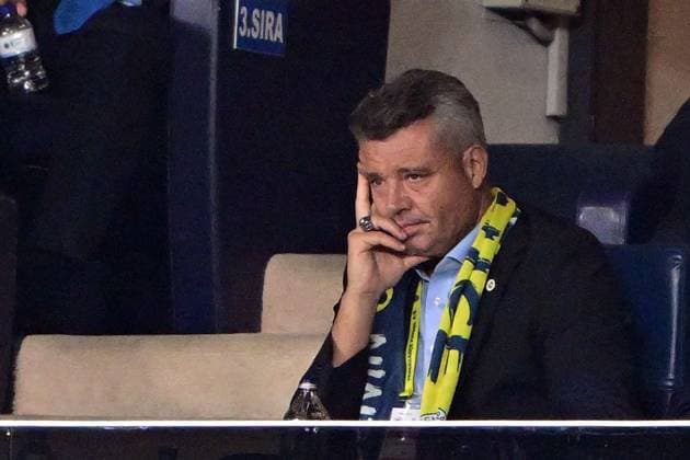Fenerbahce v Antalyaspor - Turkish Super Lig ISTANBUL, TURKIYE - SEPTEMBER 28: Fenerbahce President Sadettin Saran watches the Trendyol Super Lig match between Fenerbahce and Hesap.com Antalyaspor at Chobani Stadium in Istanbul, Turkiye, on September 28, 2025. Serhat Cagdas Anadolu Istanbul Turkey. Editorial use only. Please get in touch for any other usage.  Copyright: x2025xAnadoluxSerhatxCagdasx