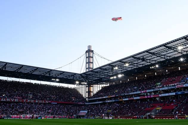COLOGNE, GERMANY - 28 SEPTEMBER, 2025: - The football match of Bundesliga 1.FC Koeln vs VfB Stuttgart at Rhein Energie Stadion.  Copyright: xVITALIIxKLIUIEVx