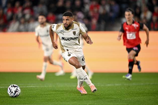 Stade Rennais FC v RC Lens - Ligue 1 McDonald s 2025 2026 14 Matthieu UDOL (rcl) during the Ligue 1 McDonald s match between Rennes and Lens at Roazhon Park on September 28, 2025 in Rennes, France. Rennes France  Copyright: xFEPx 776348147