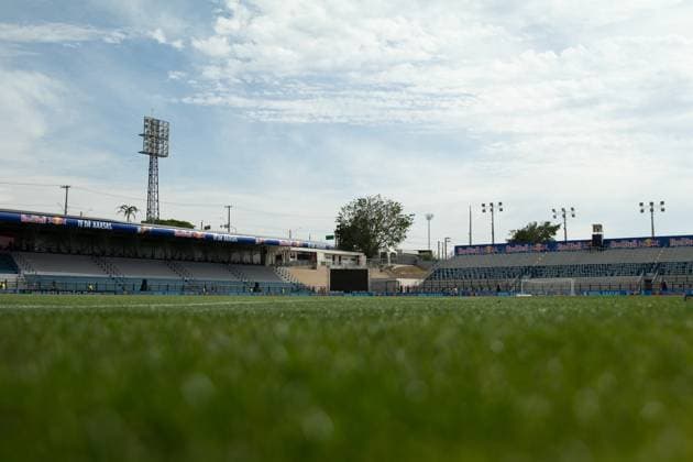 BRAGANCA PAULISTA (SP), 09 28 2025 - BRAZILIAN SERIES A: BRAGANTINO x SANTOS - General view of the stadium that will host this weekend s match, valid for the Brazilian Serie A dispute, held at Cicero de Souza Marques, in Braganca Paulista, this Sunday, 28. (Photo: MARCUS ANGELO Photo Premium SPP) (MARCUS ANGELO SPP) Copyright: xMARCUSxANGELOx xSPPx spp-en-MaAn-brasileirao_serie_a_bragantino_santos_314375