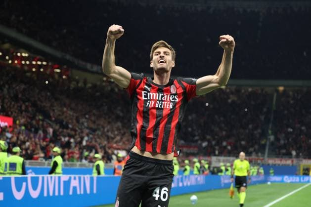 September 28, 2025, Milano, Lombardia, ITALIA: Matteo Gabba of AC Milan During the football match on September 28, 2025, valid for the Italian Serie A - 2025 26 championship in Milan at the San Siro Stadium between AC Milan and SSC Napoli..Pictured: Milano ITALIA - ZUMAs236 20250928_aap_s236_025 Copyright: xFabioxSassox