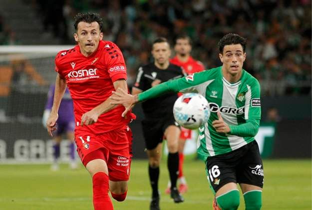 Spanish La Liga EA Sports soccer match Betis vs Osasuna at La Cartuja Stadium in Sevilla, Spain. 28 September 2025 JORNADA 7 LIGA EA SPORTS 900 Cordon Press  900 CordonxPress LOF - Betis vs Osasuna