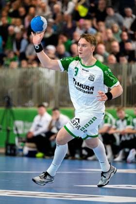 Backngang: 2.HBL - 25 26 - HC Oppenweiler Backnang - HSG Krefeld Tjoervi Tyr Gislason (HCOB) Backnang Murrtal Arena Baden-Württemberg Deutschland
