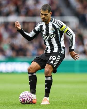 Newcastle United v Arsenal 28 September 2025, Newcastle - Premier League Football - Newcastle United v Arsenal - Bruno Guimaraes of Newcastle United - Photo: Jacques Feeney Offside. Newcastle UK Copyright: xJacquesxFeeneyx xOffsidexOffside