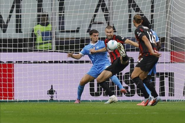 CALCIO - Serie A - AC Milan vs SSC Napoli AC Milan s STRAHINJA PAVLOVIC during the Italian Serie A Enilive soccer championship football match between AC Milan and SSC Napoli at San Siro Stadium on September 28th, 2025, Milan, Italy Milan Italy  Copyright: xIPAxSport ABACAx