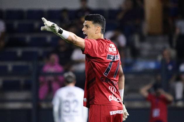 Cicero de Souza Marques BRAGANCA PAULISTA (SP), 09 28 2025 - Brazilian Championship RB BRAGANTINO X SANTOS - Gabriel Brazao, in a match valid for the twenty-fifth round, held at the Cicero de Souza Marques stadium, in Braganca Paulista, on the night of this Sunday, 28 (Photo: MARCUS ANGELO Photo Premium SPP) 30930 (MARCUS ANGELO SPP) Copyright: xMARCUSxANGELOx xSPPx spp-en-MaAn-brasileirao_serie_a_bragantino_santos_314607