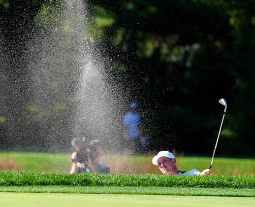 GOLF - Ryder Cup 2025 FARMINGDALE,NEW YORK,USA,28.SEP.25 - GOLF - Ryder Cup 2025, Bethpage Black Course. Image shows Sepp Straka (AUT EUR).  GEPAxpictures xBrianxSpurlock