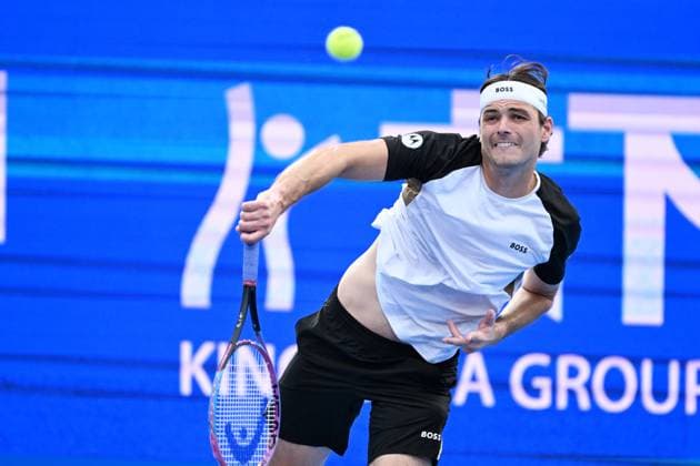 Taylor FRITZ (USA), SEPTEMBER 29, 2025 - Wheelchair Tennis : Kinoshita Group Japan Open Wheelchair Tennis Championships 2025 Men s Singles Semi-final at Ariake Coliseum, Tokyo, Japan. Noxthirdxpartyxsales  aflo_305209949
