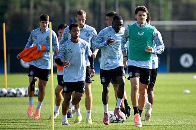 Atalanta v Club Brugge - UEFA Champions League Media Activities 29 09 2025 WESTKAPELLE, BELGIUM - SEPTEMBER 29 : Tzolis Christos forward of Club Brugge pictured during a training session ahead of the UEFA Champions League 2025 26 League Phase MD2 match between Atalanta and Club Brugge on September 29, 2025 in Westkapelle, Belgium, 29 09 2025 Westkapelle Belgium  Copyright: xPeterxDexVoechtx