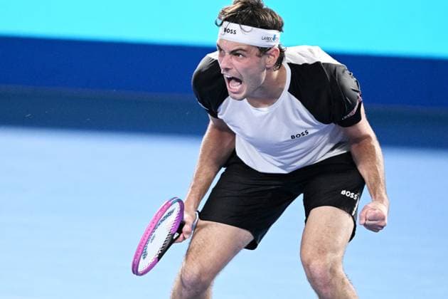 Sport Bilder des Tages Taylor FRITZ (USA), SEPTEMBER 29, 2025 - Tennis : Kinoshita Group Japan Open Wheelchair Tennis Championships 2025 Men s Singles Semi-final at Ariake Coliseum, Tokyo, Japan. Noxthirdxpartyxsales  aflo_305217335