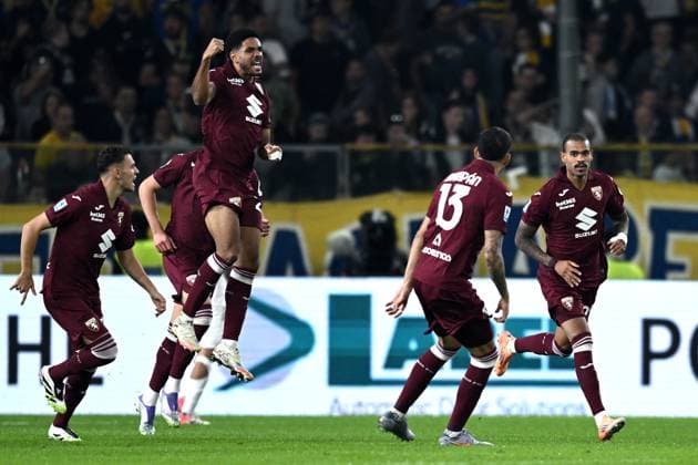 Db Parma 29 09 2025 - campionato di calcio serie A Parma-Torino foto Daniele Buffa Image nella foto: esultanza gol Cyril Ngonge 