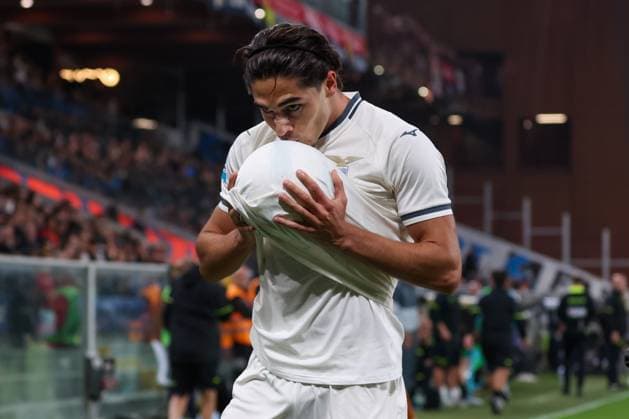 Serie A, Day 5, 29-09-2025, Stadio Ferraris, Genova, Genoa - Lazio, in the photo: exultation Cancellieri  Copyright: xGabrielexSiri IPAxSportx xipa-agency.netx xx IPA_65928776 IPA_Agency_IPA65928776