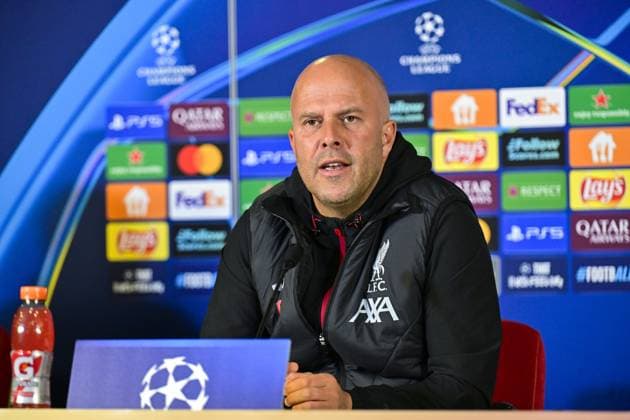 Ahead of Galatasaray v Liverpool - UEFA Champions League??????? ISTANBUL, TURKIYE - SEPTEMBER 29: Liverpool’s Dutch head coach Arne Slot speaks during a press conference, PK, Pressekonferenz at RAMS Park ahead of the UEFA Champions League group stage week 2 match against Galatasaray in Istanbul, Turkiye, on September 29, 2025. Muhammed Enes Yildirim Anadolu Istanbul Turkey. Editorial use only. Please get in touch for any other usage.  Copyright: x2025xAnadoluxMuhammedxEnesxYildirimx