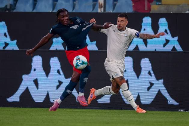 Serie A, Day 5, 29-09-2025, Stadio Ferraris, Genova, Genoa - Lazio, in the photo: Norton-Cuffy and Zaccagni  Copyright: xGabrielexSiri IPAxSportx xipa-agency.netx xx IPA_65929762 IPA_Agency_IPA65929762