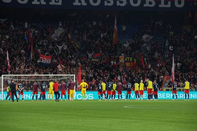 Serie A, Day 5, 29-09-2025, Stadio Ferraris, Genova, Genoa - Lazio, in the photo: Genoa end match  Copyright: xGabrielexSiri IPAxSportx xipa-agency.netx xx IPA_65932599 IPA_Agency_IPA65932599
