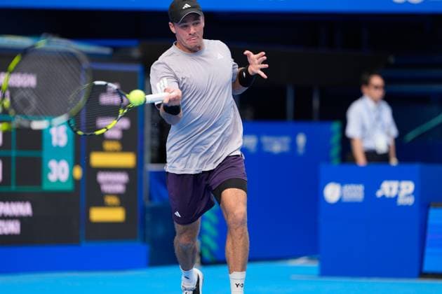 Christian Harrison (USA), SEPTEMBER 29, 2025 - Tennis : Doubles Semi-final match at Ariake Colosseum during Kinoshita Group Japan Open Tennis Championships 2025 in Tokyo, Japan. Noxthirdxpartyxsales  aflo_305253606