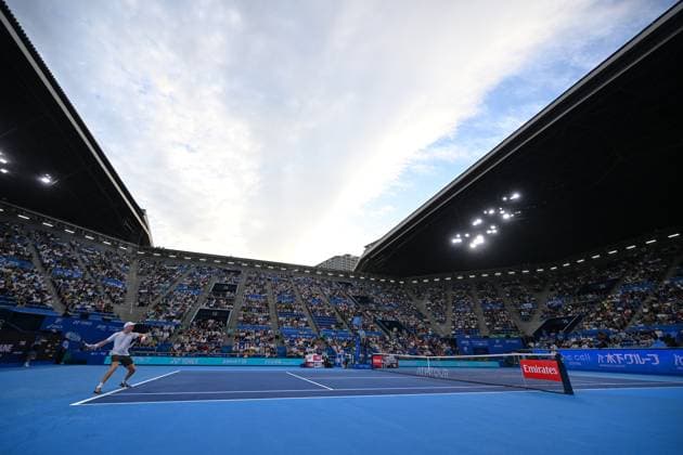 Jenson BROOKSBY (USA), SEPTEMBER 29, 2025 - Tennis : Kinoshita Group Japan Open Tennis Championships 2025 Men s Singles Semi-final at Ariake Coliseum, Tokyo, Japan. Noxthirdxpartyxsales  aflo_305231966