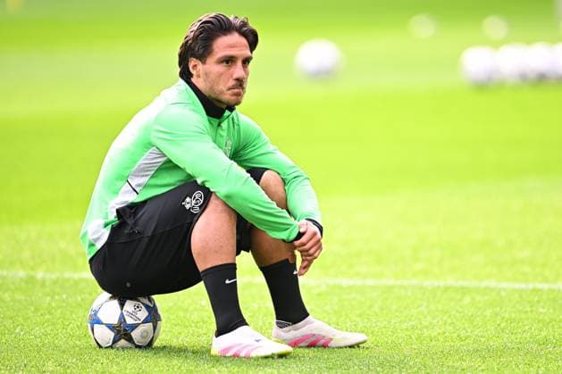 Royale Union Saint-Gilloise v Newcastle United - UEFA Champions League Media Activities 30 09 2025 BRUSSELS, BELGIUM - SEPTEMBER 30 : Mac Allister Kevin defender of Union Saint-Gilloise pictured during a training session ahead of the UEFA Champions League 2025 26 League Phase MD2 match between Royale Union Saint-Gilloise and Newcastle United on September 30, 2025 in Brussels, Belgium, 30 09 2025 Brussels Belgium  Copyright: xTomasxSiskx