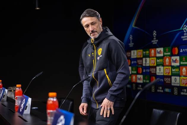 30.09.2025, Pressekonferenz zum UEFA Champions League Spiel zwischen Borussia Dortmund und Atletico Bilbao, Trainer Niko Kovac (Borussia Dortmund), Dortmund Trainingsgelände Borussia Dortmund NRW Deutschland xRHR-FOTO DEx Copyright: DennisxEwert RHR-FOTOx RHR-FOTO DE