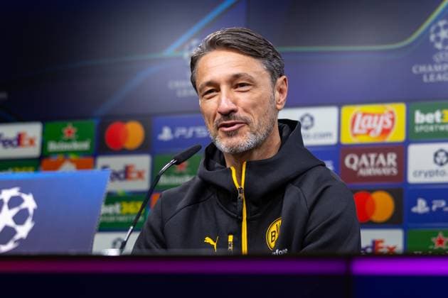 30.09.2025, Pressekonferenz zum UEFA Champions League Spiel zwischen Borussia Dortmund und Atletico Bilbao, Trainer Niko Kovac (Borussia Dortmund), Dortmund Trainingsgelände Borussia Dortmund NRW Deutschland xRHR-FOTO DEx Copyright: DennisxEwert RHR-FOTOx RHR-FOTO DE